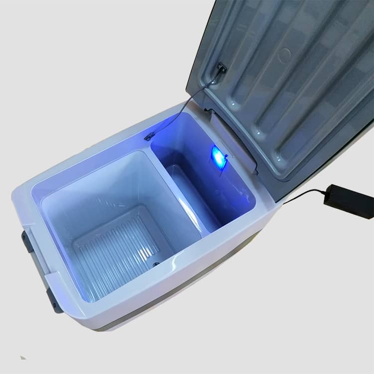 60L車(chē)載冰箱壓縮機(jī)制冷控溫+6~-20℃